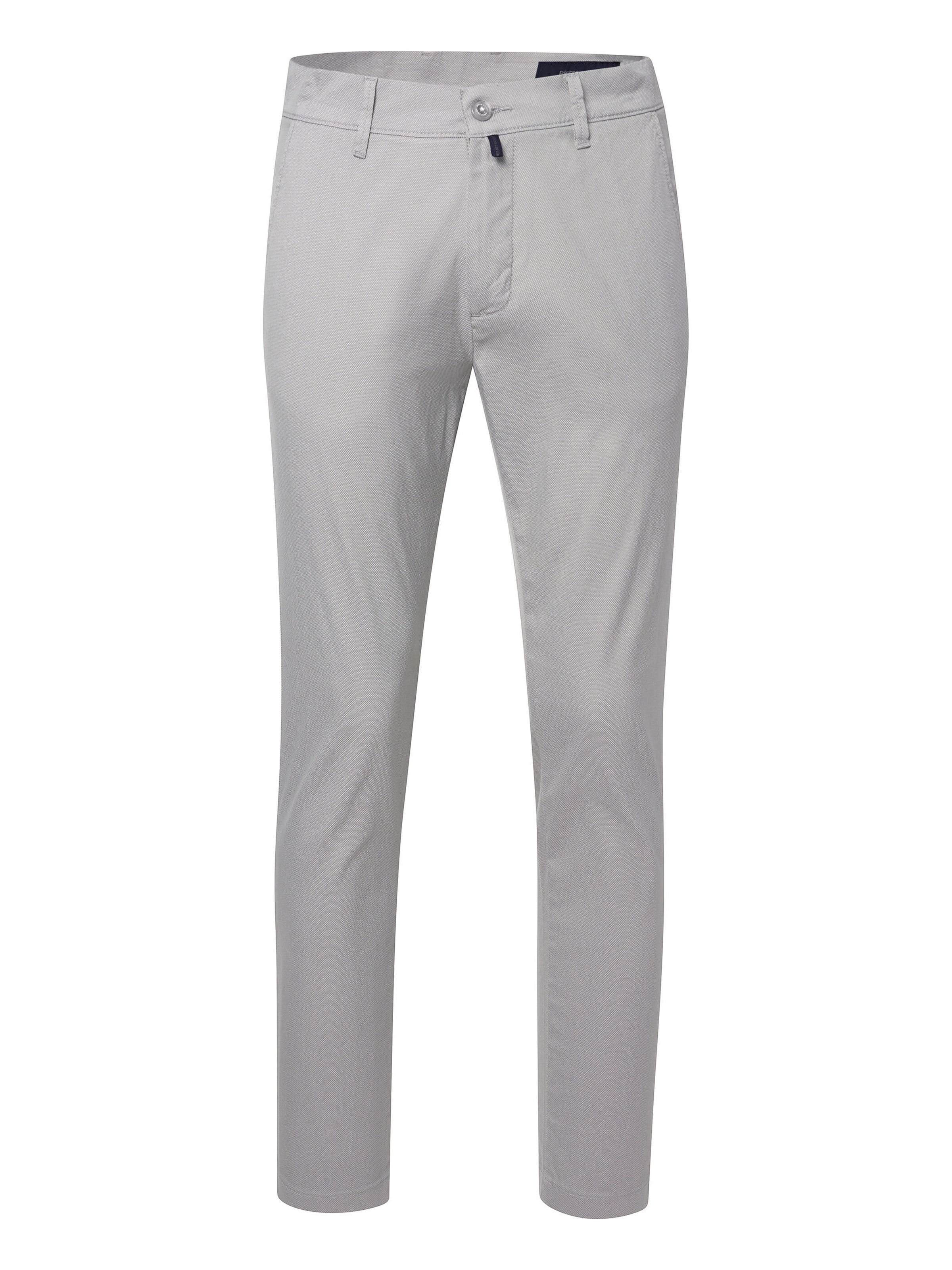 PIERRE CARDIN Chino 'Calais' in Grijs: voorkant