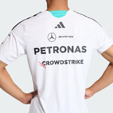 ADIDAS PERFORMANCE Functioneel shirt 'Mercedes-Amg Petronas Formula 1 Team Driver' in Wit