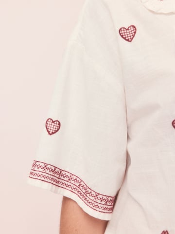 Next Kratke hlače za spanje | bela barva