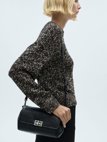MANGO Pullover 'Clorets' in Grau: Vorderseite