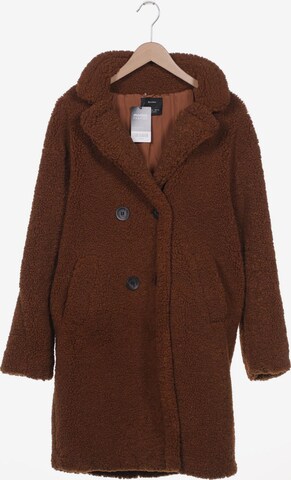 Bershka Jacket & Coat in L in Brown: front