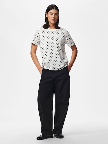 PIECES Shirt 'PCAshley' in Wit