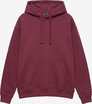 Pull&Bear Collegepaita värissä punainen: etupuoli