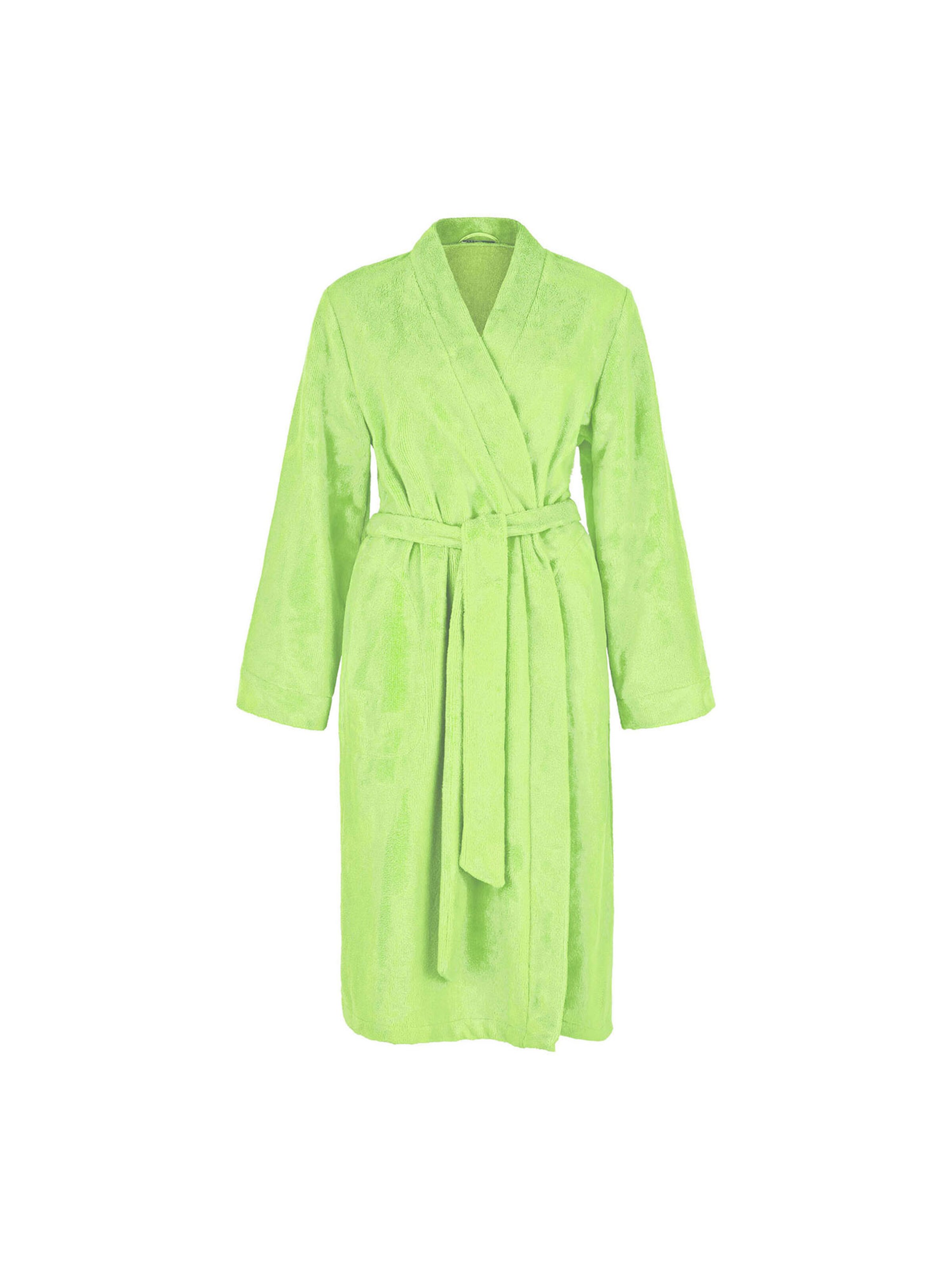 FÉRAUD PARIS Morgenmantel ' Spa-Mantel ' in Gelb: Vorderseite