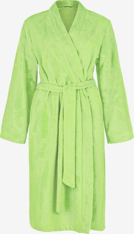 FÉRAUD PARIS Morgenmantel ' Spa-Mantel ' in Gelb: Vorderseite