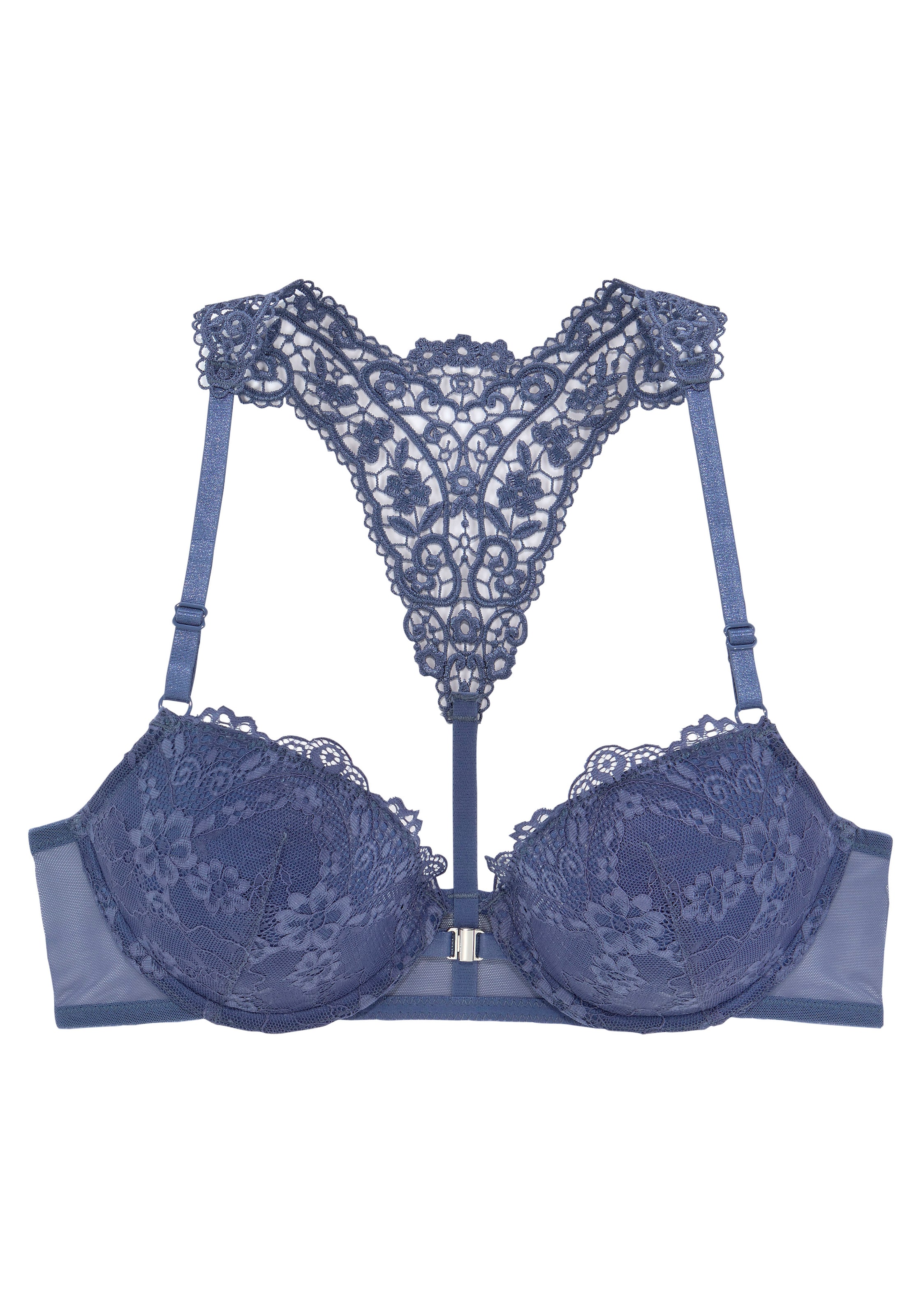 LASCANA Bra in Blue: front