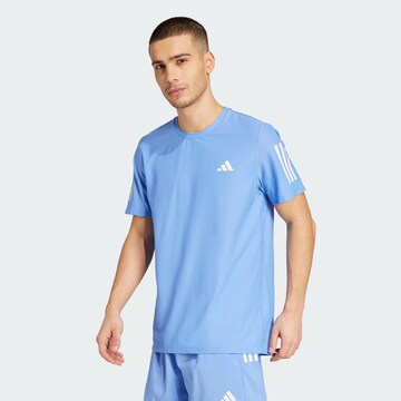 T-Shirt fonctionnel 'Own The Run' ADIDAS PERFORMANCE en bleu : devant