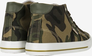 Urban Classics High-Top Sneakers in Green