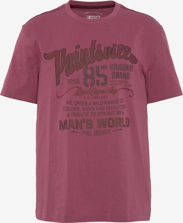 Man's World Shirt in Purple: front