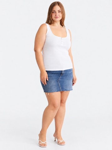 Ethiquet - Top 'Tanktops & Camis' em branco