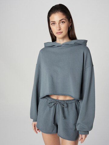 A LOT LESS - Sweatshirt 'Maxime' em cinzento: frente