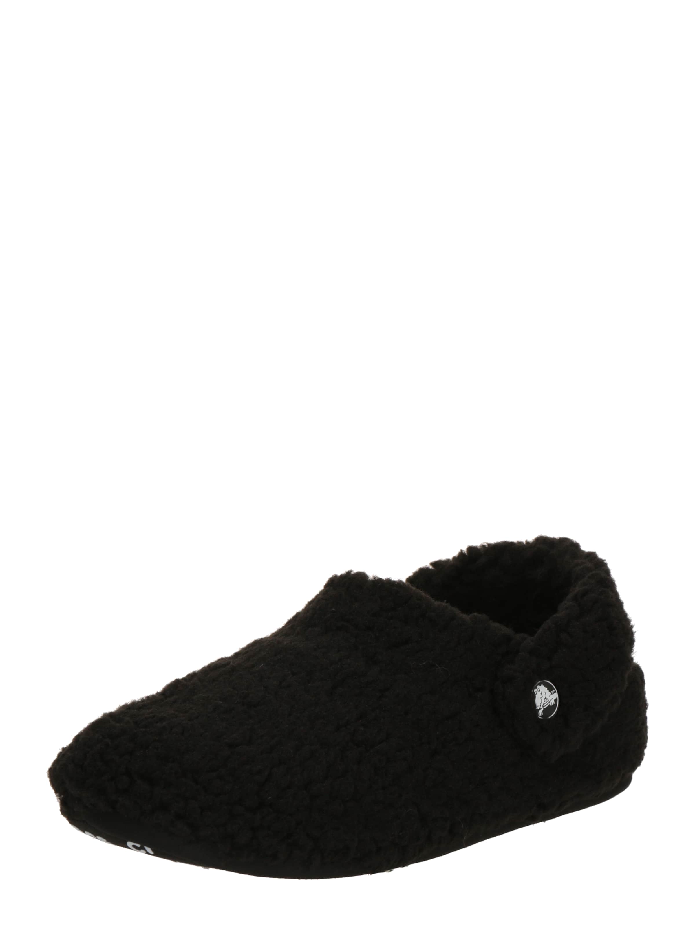 Pantoufle &#x27;Classic Cozzzy&#x27; Crocs en noir : devant