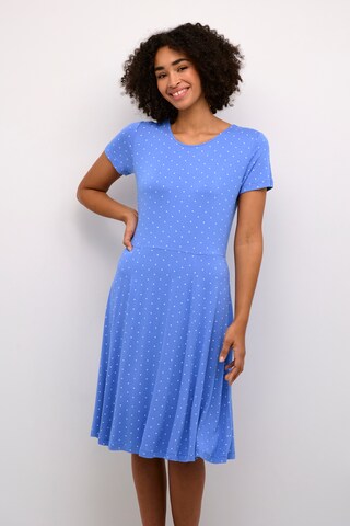 Kaffe Dress in Blue: front