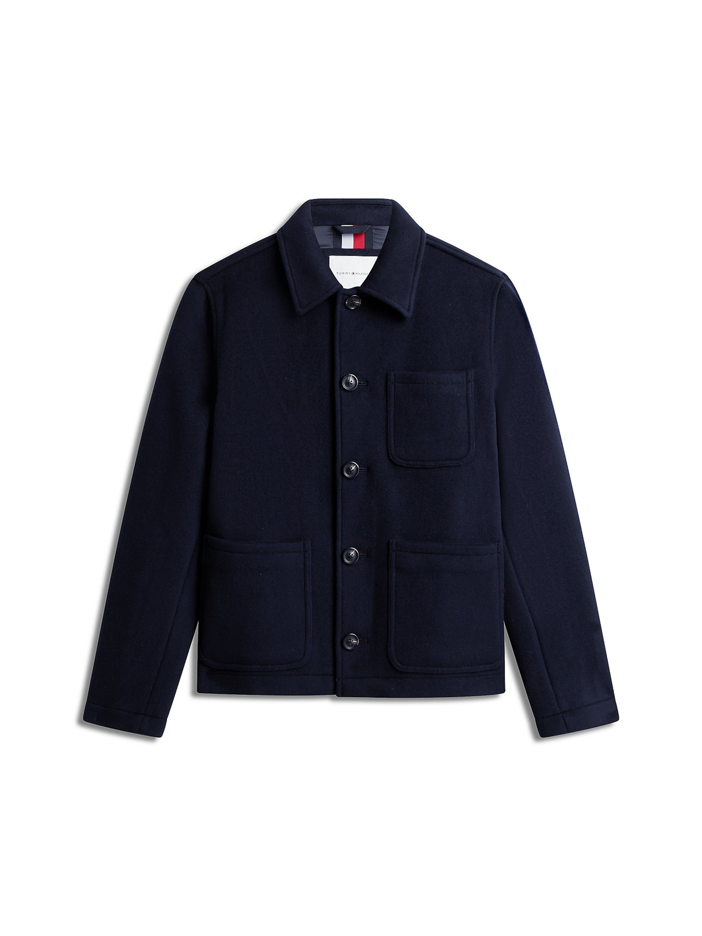 TOMMY HILFIGER Prechodná bunda - Modrá: predná strana