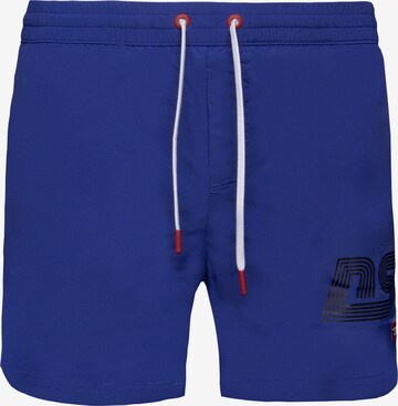 Shorts de bain DIESEL en bleu : devant