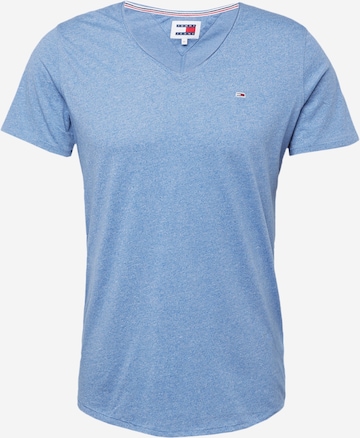 Tommy Jeans Shirt 'JASPE' in Blue: front