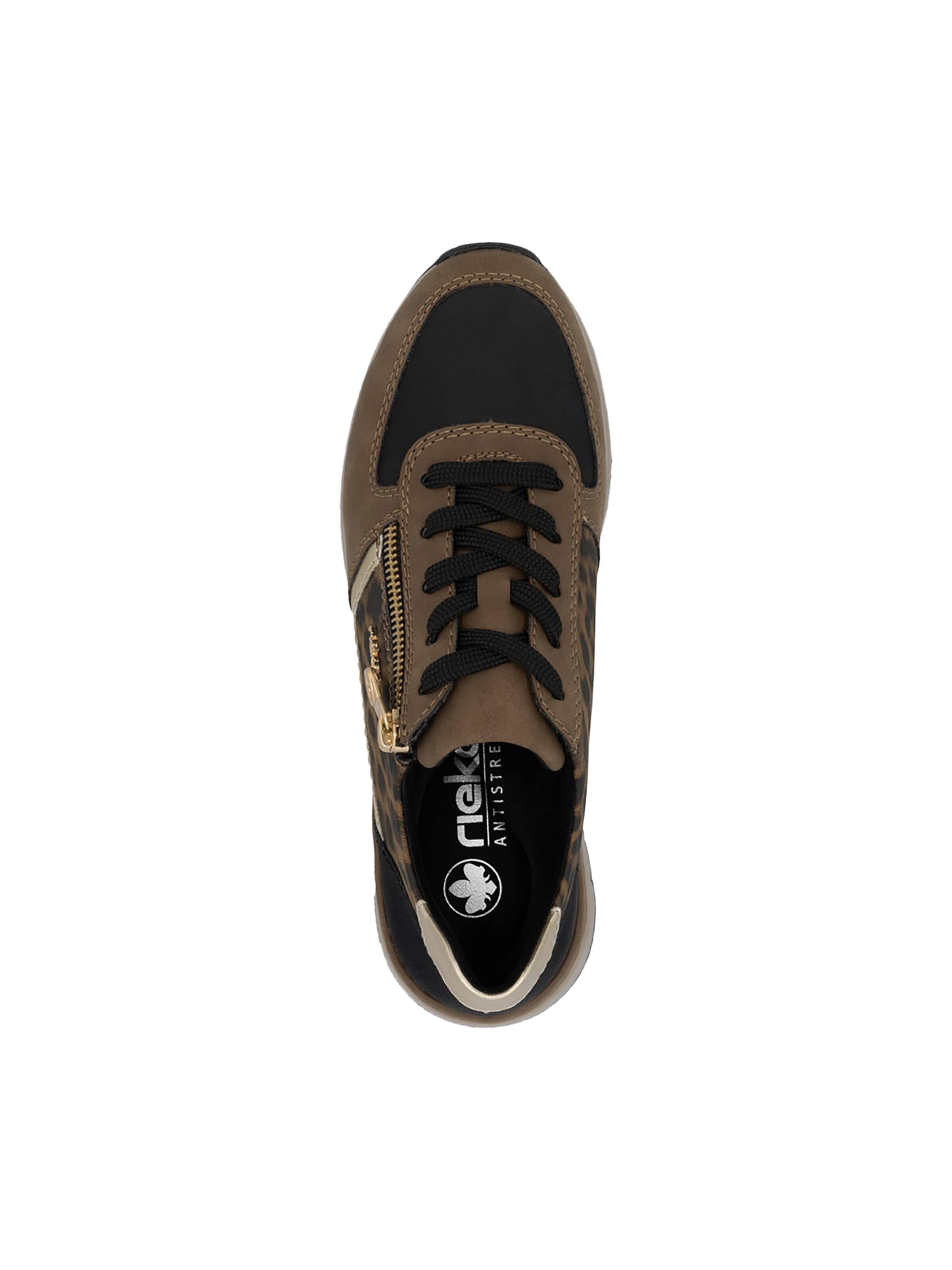 Scarpa stringata sportiva di Rieker in marrone
