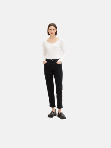 TOM TAILOR Slimfit Jeans 'Kate' in Schwarz