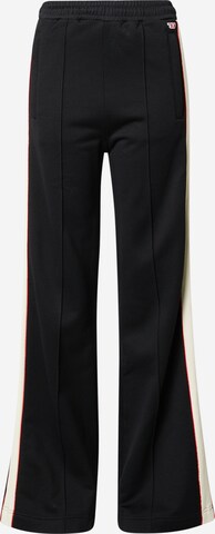 DIESEL Wide leg Pants 'ROBBIE' in Black: front