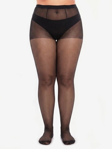 GLAMORY Feinstrumpfhose 'Supersize 20den Feinstrumpfhose' in Schwarz: Vorderseite