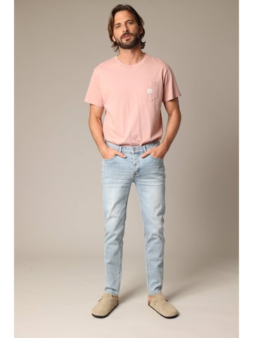 Coupe slim Jean 'Josue' Deeluxe en bleu