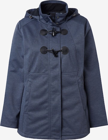 Ulla Popken Performance Jacket in Blue: front