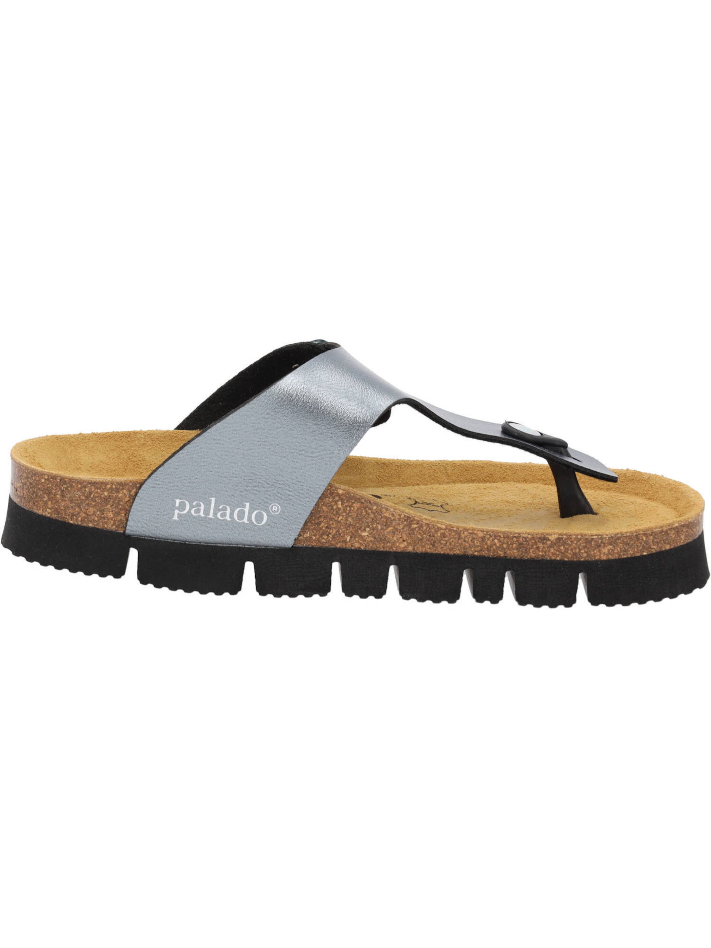 Palado T-bar sandals 'Kos' in Grey