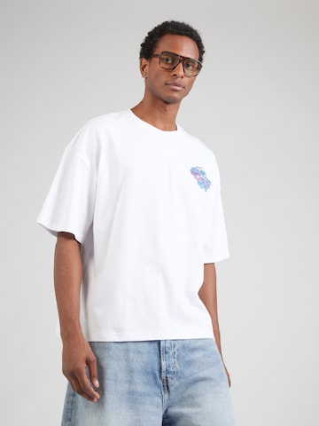 ALPHA INDUSTRIES Shirt 'Candy' in Wit: terug