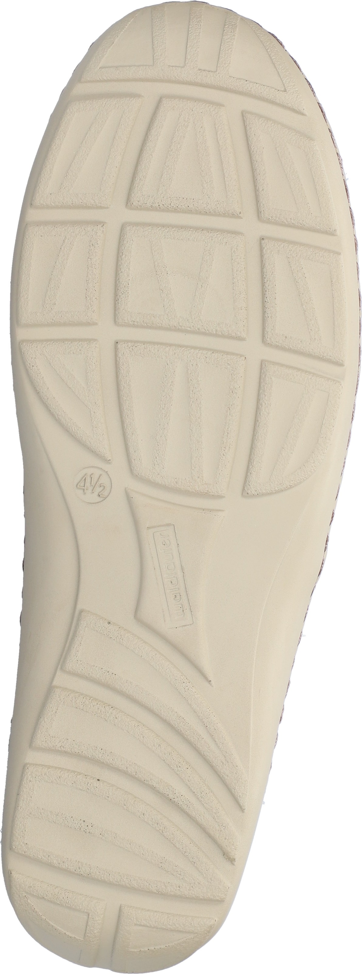 WALDLÄUFER Ballet Flats with Strap in Beige