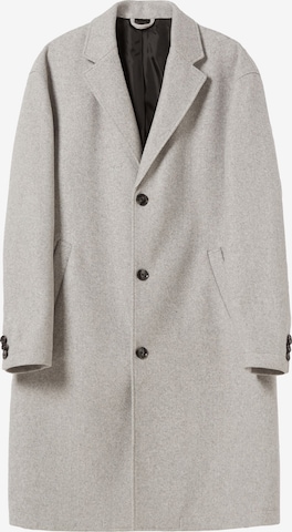 Bershka Between-seasons coat in Grey: front