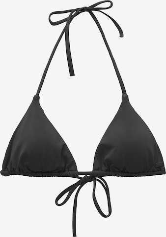 Triangolo Top per bikini di Pull&Bear in nero: frontale