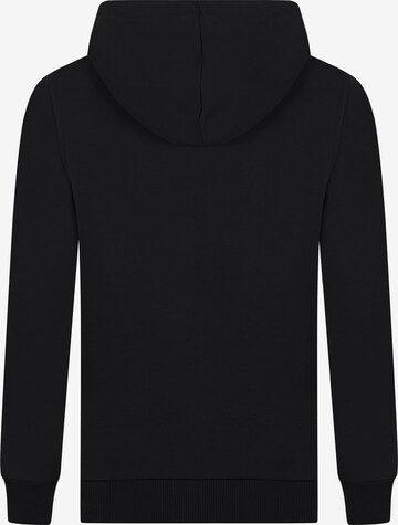 DENIM CULTURE Sweat jacket ' PEDRO ' in Black