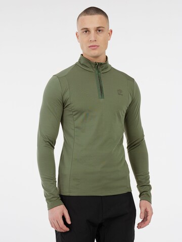 PROTEST Sportsweatshirt 'REWILL' in Grün