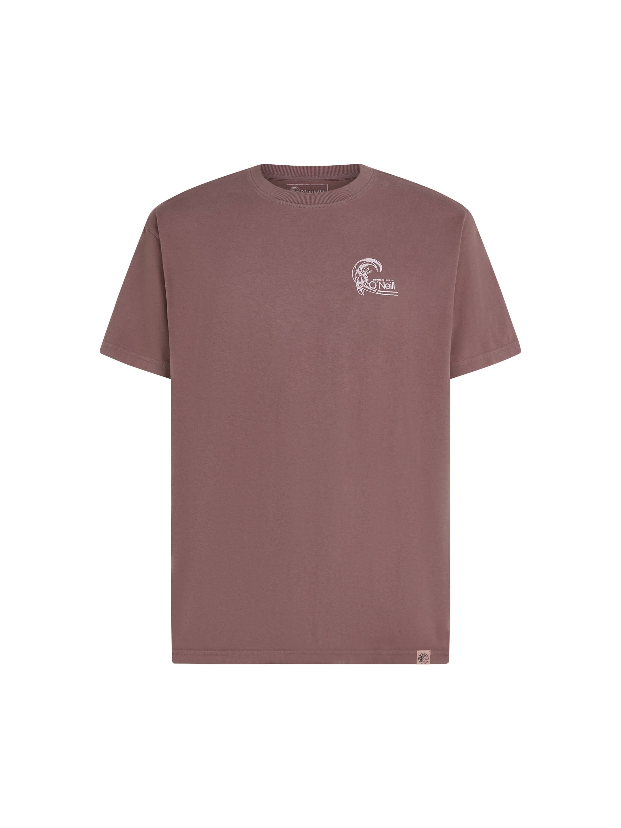 O'NEILL Bluser & t-shirts i L i grå / lysviolet, Produktvisning