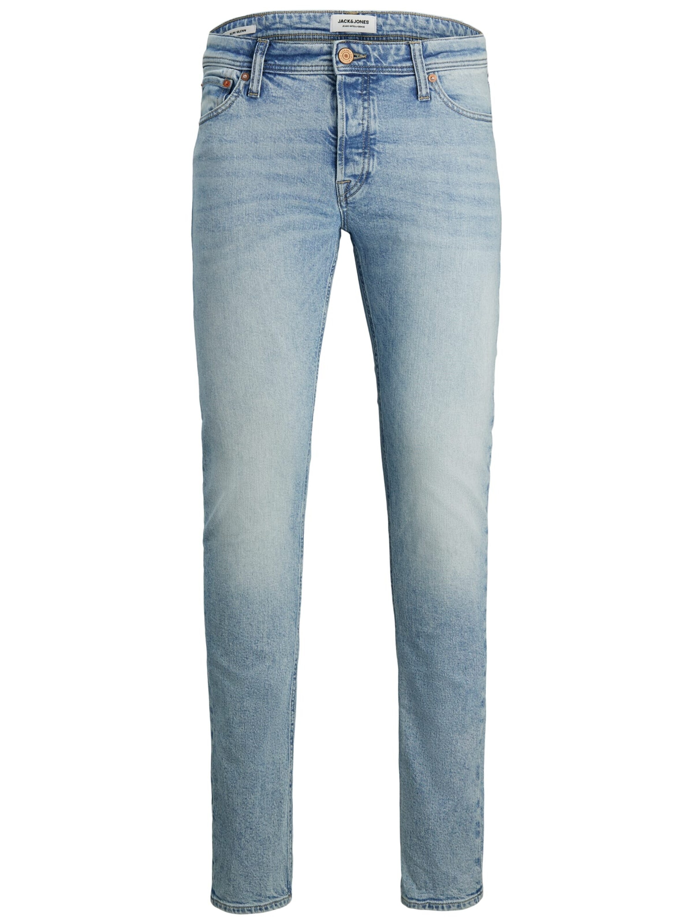 JACK & JONES Baggy Jeans in Blauw: voorkant