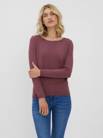 Pullover 'Care' di VERO MODA in rosa: frontale