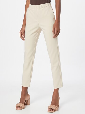 IMPERIAL Slim fit Pants in Beige: front