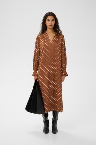 InWear Jurk 'ZollIW' in Bruin: voorkant