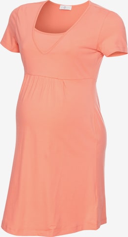 Neun Monate Dress in Orange: front