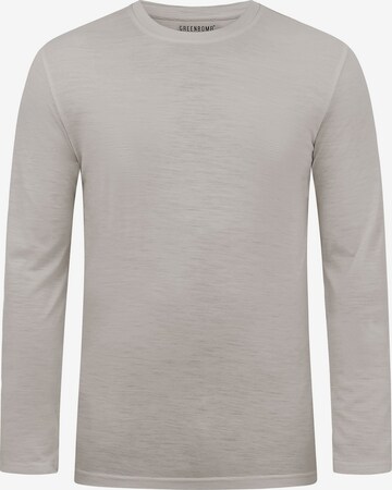 Maglia funzionale ' Basic Base ' di GREENBOMB in giallo: frontale
