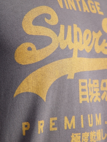 pelēks Superdry T-Krekls