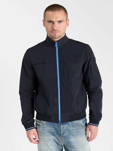 Veste mi-saison 'Tobas' Le Temps Des Cerises en bleu : devant