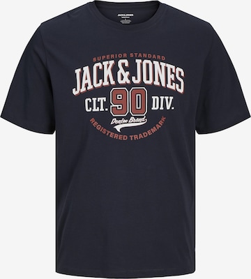Jack & Jones Plus Shirt in Blauw: voorkant