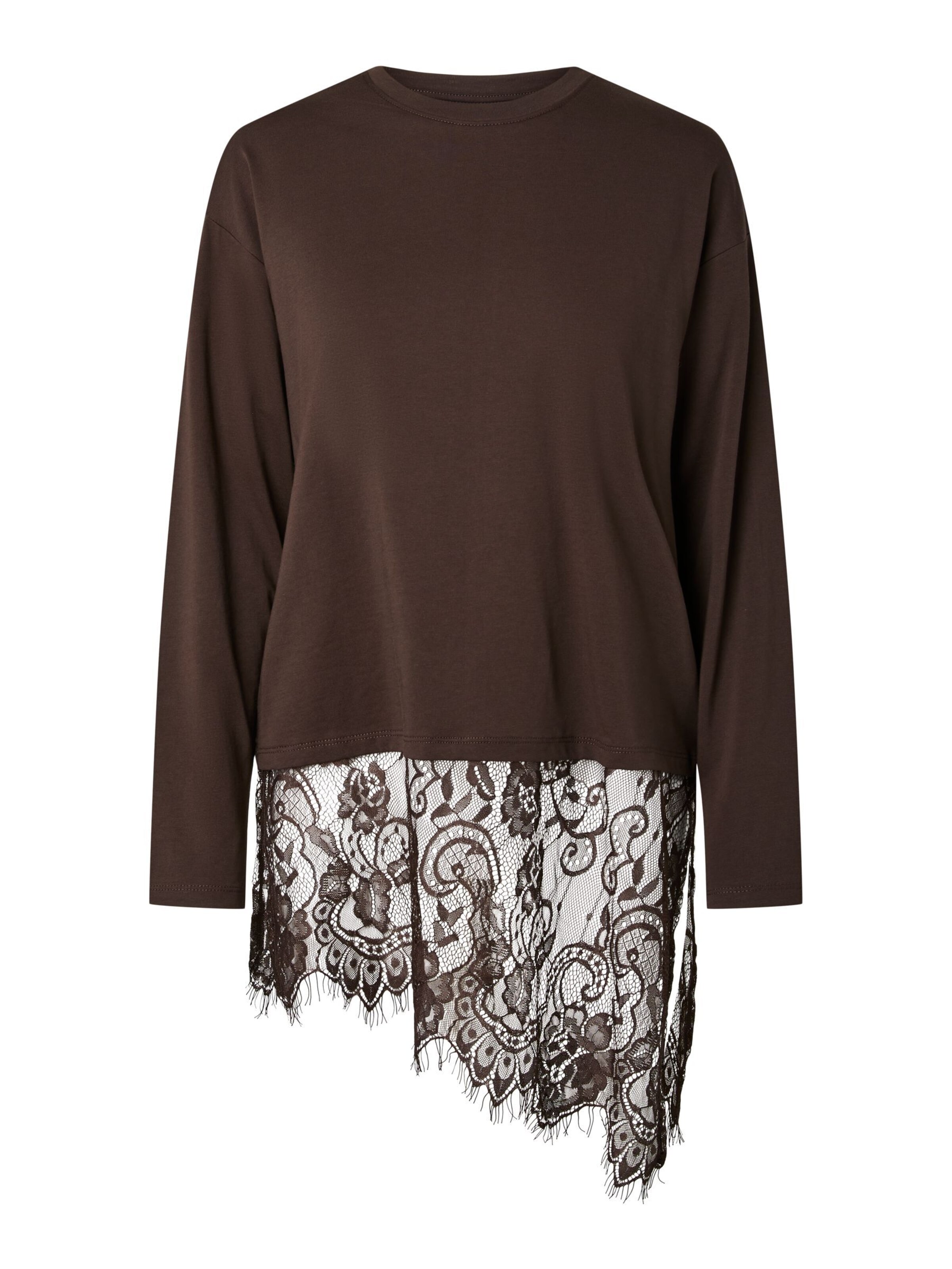 PIECES Shirt 'PCMave' in M in Brown, Item view