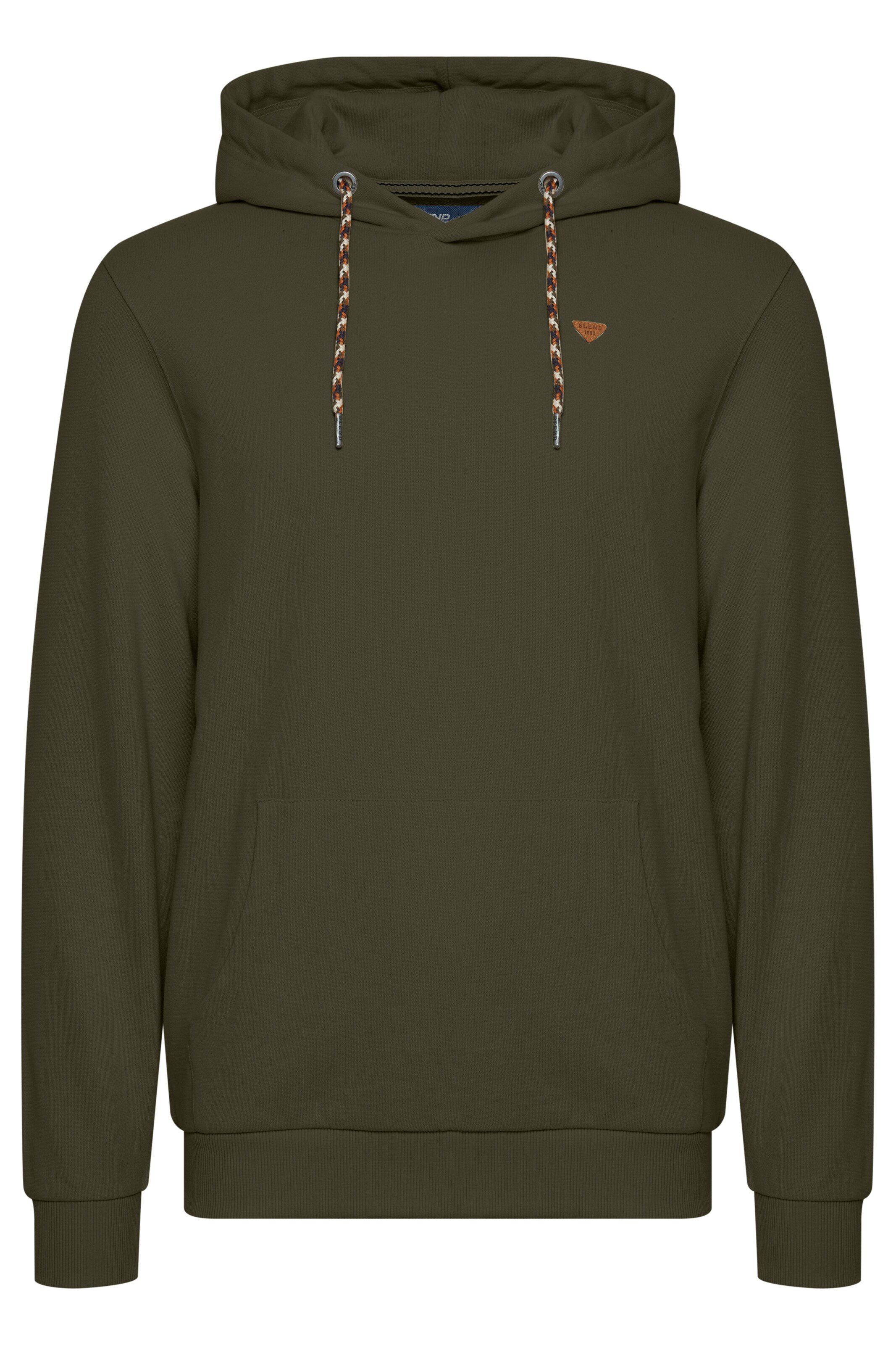 Felpa 'LOBO' di BLEND in verde: frontale