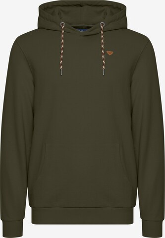 BLEND Sweatshirt 'LOBO' in Grün: predná strana