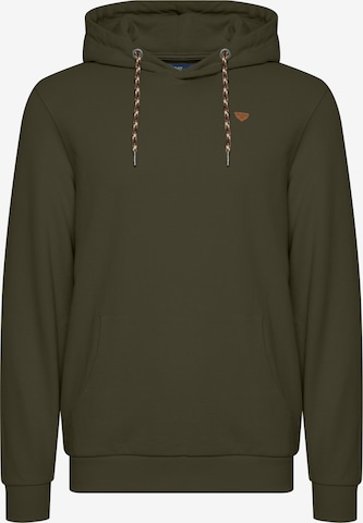 BLEND - Sweatshirt 'LOBO' em verde: frente