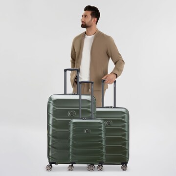 Delsey Paris Kofferset 'Meteor' in Groen