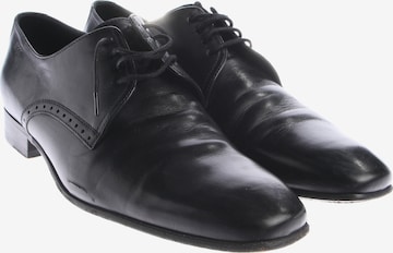 BOSS Halbschuhe 43 in Schwarz: Vorderseite
