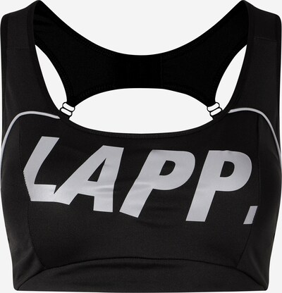 Reggiseno sportivo Lapp the Brand di colore grigio / nero, Visualizzazione prodotti